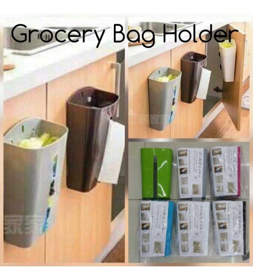 Grocery Bag Saver Holder Cabinet Organizer